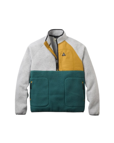 Offgrid 1/2 Zip Recycled Sherpa Fleece 