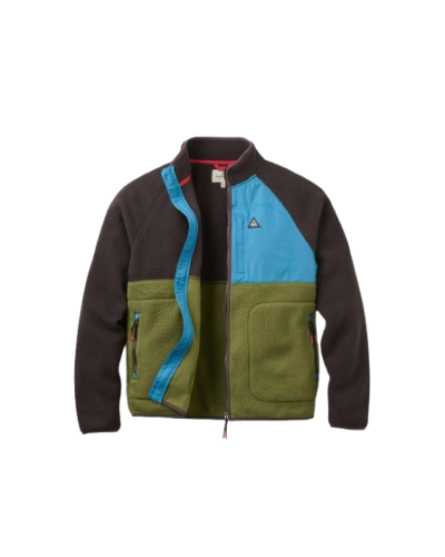 Offgrid Recycled Full Zip Sherpa Fleece 